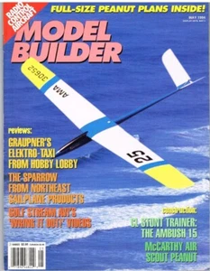 MODEL BUILDER Magazine May 1994 McCarthy Air Scout: FF peanut - Picture 1 of 2