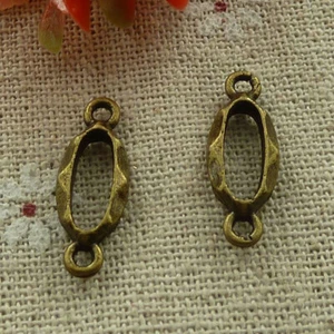 Free Ship 200 pcs Antique bronze nice connectors 21x8mm L-3072 - Picture 1 of 4