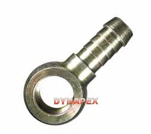 Barba de acero banjo de 3/8"" OD de montaje x 16 mm o 5/8"" chapada en zinc #A5 - Imagen 1 de 1