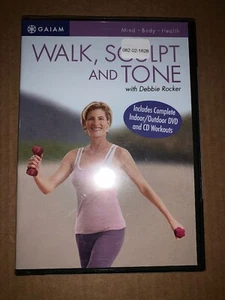 Gaiam Walk, Sculpt and Tone DVD - Brand New, FREE S/H!! Debbie Rocker - Picture 1 of 2