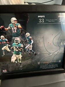 Miami Dolphins Framed 15" x 17" Miracle In Miami Collage