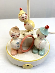 Vintage Nursery Lamp Richard Krueger Co Baby Characters Mid Century Childs Room - Picture 1 of 13