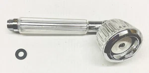 Brausekopf Duschkopf Handbrause Retro 2-fach Chrom - Bild 1 von 3