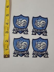North Carolina UNC TAR HEEL Patches 2.5" x 1.75" College Football Patch Lot Of 4