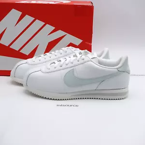 Size 9 Women's Nike Cortez Sneakers DN1791-106 Summit White/Light Silver/Sail - Picture 1 of 8
