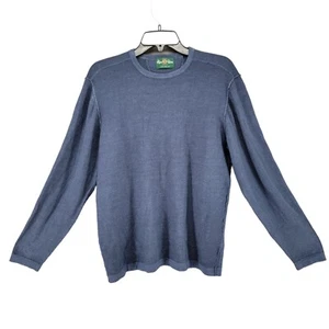 Alan Paine Herren Pullover Wolle Pure Merino Large Pulli England Navy Blau - Bild 1 von 9