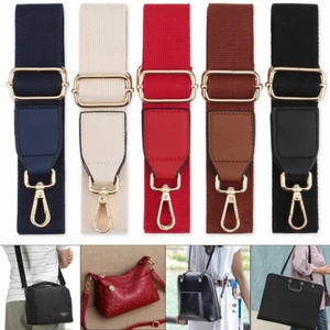 Adjustable Wide Shoulder Bag Belt Strap Crossbody Replacement Handbag Handle 1PC - Picture 1 of 22