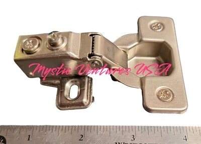 Bisagras ocultas compactas de cierre lento para gabinetes (1 par) Foto 1 de 4