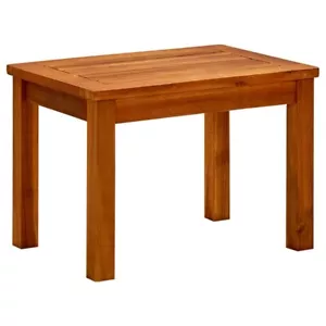 vidaXL Garden Coffee Table 50x35x36 cm Solid Acacia Wood - Picture 1 of 7