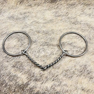 5.25" Thin Twisted Loose Ring Snaffle - Picture 1 of 1