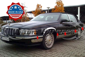 Cadillac DeVille 1997-1999 cubierta de moldeo lateral carrocería panel balancín FL 5" 10 piezas - Imagen 1 de 6