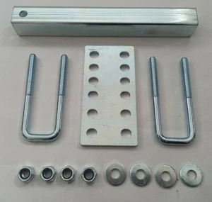 Klemmstütze Trailerstütze Vierkantestütze 40x40 Länge 250 350 450 650 mm - Bild 1 von 1