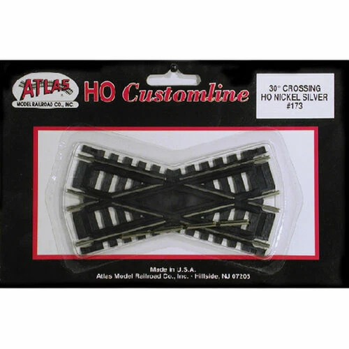 ATL173 HO Code 100 30 Degree Custom Crossing Atlas Trains - Image 1 of 1