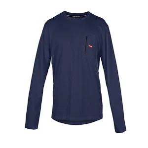 Men's Navy Wrangler Heavy Weight, Moisture Wicking Waffle Thermal Top size L - Picture 1 of 3