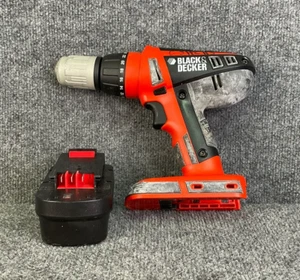 Black & Decker Cordless Drill HP18V Variable Speed/Torque W/ 18V Battery HPB18 - Picture 1 of 22