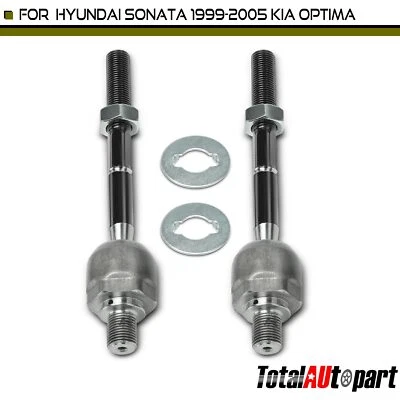 2Pcs Tie Rod End for Hyundai Sonata XG300 XG350 Kia Optima Magentis Front Inner - Image 1 of 4