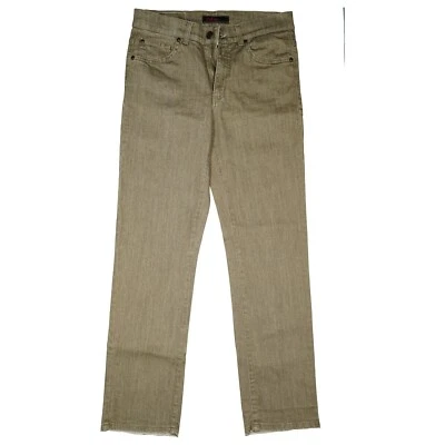 ANGELS Dolly 8028 Damen Jeans Hose Stretch straight Leg mid R 36 S W27 L30 braun - Bild 1 von 4