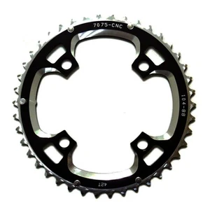 gobike88 Driveline 9 10 speed black chainring 42T BCD 104mm, 78g, MTB, S75 - Picture 1 of 1