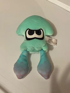 Splatoon 3 All Stars Sanei Mint Blue Inkling Tintenfisch Plüschtier - Bild 1 von 3