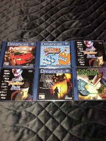 Sega Dream Cast Game Lot X6. Opened In Fantastic Condition 