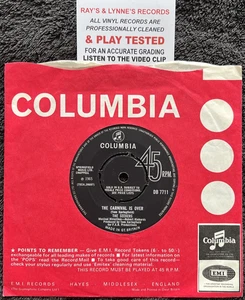 The Seekers – The Carnival Is Over / We Shall Not Be Moved 7'' 1965 EX+ VIDEO - Foto 1 di 7