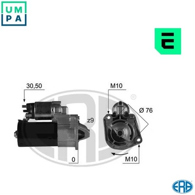 STARTER 220412A FOR FORD VOLVO V50 C30 C70/II/Convertible S40 HYDA 2.5L 5cyl - Image 1 of 4