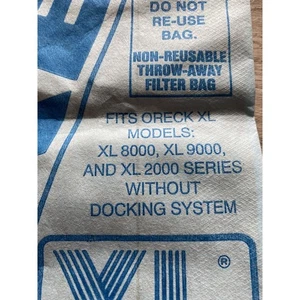 (22ct) Oreck XL Series Upright Vacuum Bags XL 2000 8000 9000 Commercial - Picture 1 of 3
