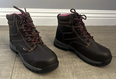 Botas de trabajo para mujer Wolverine PIPER 6” WP talla 7,5 punta de compost antideslizantes Foto 1 de 4