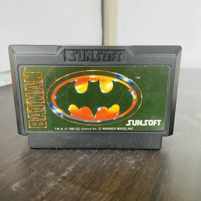 Batman Nintendo Famicom Sun Soft 1989 Japanese Version Action Retro Games - Image 1 of 4