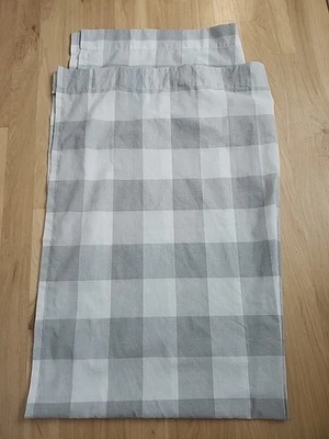 Umbral Cuadros Barra Filtradora de Luz Bolsillo Cortina Panel Gris/Crema 82.5"x53.5" Foto 1 de 4