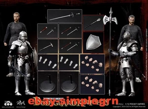 COOMODEL 1/12 6in PE012 Empire Knight Gothic Heavy Knight two people In Stock - Picture 1 of 13