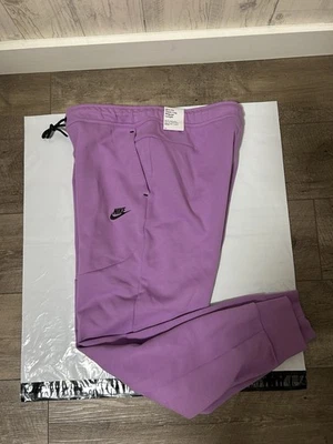 Nuevos joggers para hombre Nike Tech polar violeta choque CU4495-532 talla grande Foto 1 de 4