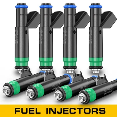 X8 NUEVO Inyectores de combustible de actualización para Dodge Ram 1500 2000-2003 4,7 L 5,9 L V8 Foto 1 de 4