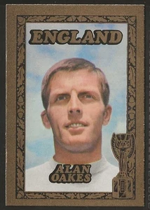 A&BC-WORLD CUP FOOTBALL (UNEMBOSSED) 1970-#26- MANCHESTER CITY - ALAN OAKES - Picture 1 of 2