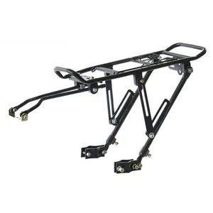 Aluminum Alloy Rear Bicycle Pannier Rack Carrier Bag Luggage Cycle Mountain Bike - Picture 1 of 12