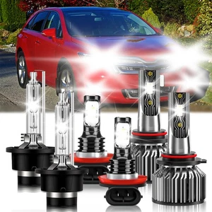 For Toyota Venza 2009-2012 LED Headlight Bulb Hi/Low+Fog Light Combo 6500K HID - Picture 1 of 11