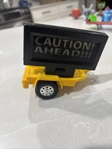 Tonka Flashing Construction Trailer Caution Lights Up - Picture 1 of 7