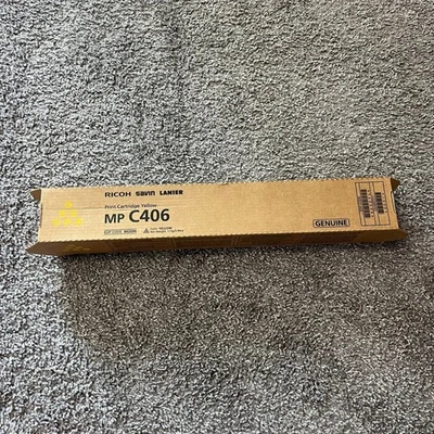 Подлинный картридж для печати Ricoh Savin Lanier 842094 ЖЕЛТЫЙ MP C406 MP C306 - Изображение 1 из 4