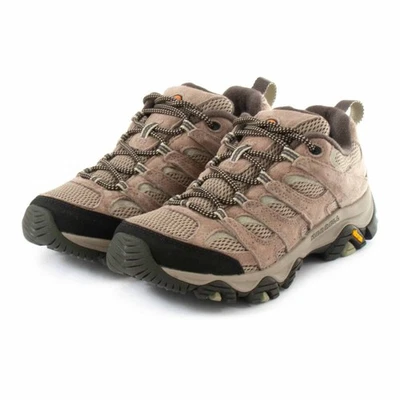 Merrell Women's 8.5 M Moab 3 Hiking Boot Shoes Kinetic Fit Vibram Brindle Tea - Image 1 of 4