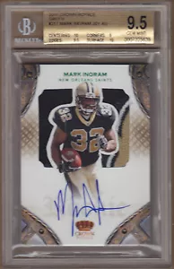 11 2011 Crown Royale GREEN Mark Ingram 3C JSY Patch Auto RC /10 BGS 9.5 GEM MINT - Bild 1 von 1