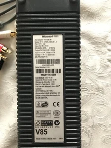 Alimentatore per XBOX 360 DPSN-186CB-1A MICROSOFT X360 + Cavo Tv - Foto 1 di 3