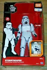 Stormtrooper Figure Doll 17" Deluxe Collector Interactive Talking Star Wars NEW