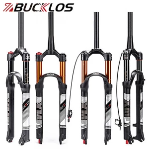 BUCKLOS XM32 26/27.5/29" Air Suspension Fork MTB Manual Remote Straight Tapered - Picture 1 of 18