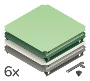 Quadro 6X Set Pannelli NUOVI DI ZECCA - Foto 1 di 1