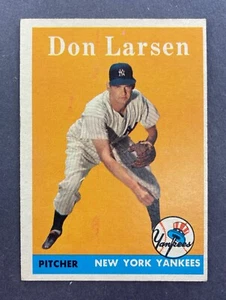 1958 Topps #161 Don Larsen (New York Yankees)    '56 WORLD SERIES MVP! - Picture 1 of 2