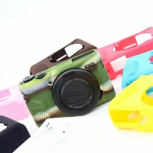 New sale Camera Soft Silicone Skin Case 9C for Canon G7X Mark II/G7X Mark III - Picture 1 of 27