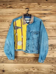 Diesel Vintage 80s Sport MBS Hot Trucks denim jacket katana - Picture 1 of 8