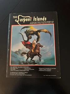 RARE THE SERPENT ISLANDS 1983 NORTH POLE D20 RPG GAME MODULE D&D 1103 (A) - Picture 1 of 5