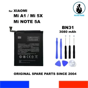 NEW BATTERY OEM BN31 FOR XIAOMI MI A1 5X NOTE 5A 3,85V ORIGINALE 3080m BATERIA - Photo 1 sur 10