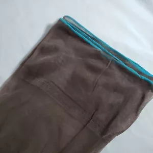 Hanes 415XL 11XL 1 paio calze marroni rinforzate trasparenti vintage - Foto 1 di 3